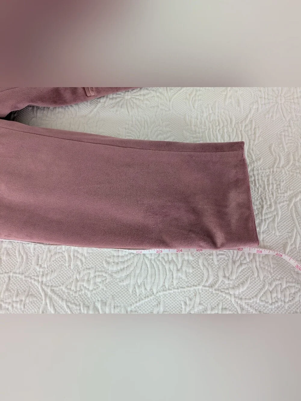 INC Pink Velvet Blazer